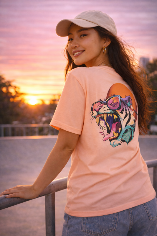 Pink Tiger – Camiseta orgánica