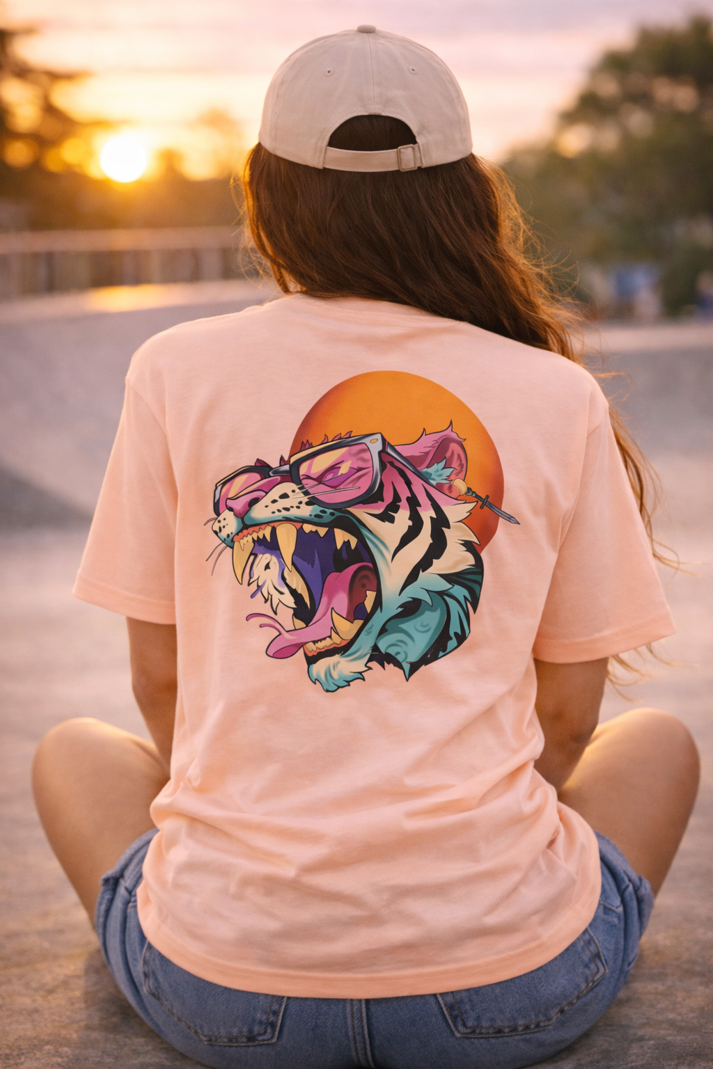 Pink Tiger – Camiseta orgánica